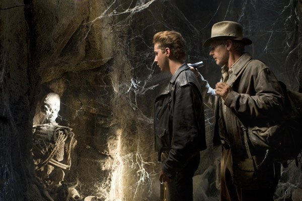 Indiana Jones e o Reino da Caveira de Cristal : Fotos Shia LaBeouf, Harrison Ford