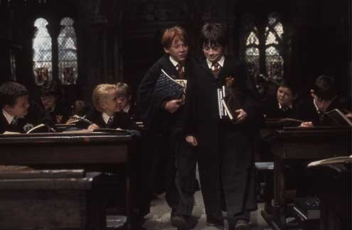 Harry Potter e a Pedra Filosofal : Fotos Chris Columbus, Tom Felton, Daniel Radcliffe, Rupert Grint