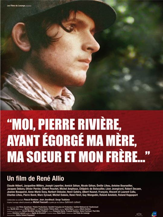 Eu, Pierre Rivière, Que Degolei Minha Mãe, Minha Irmã e Meu Irmão : Poster Claude Hébert, René Allio