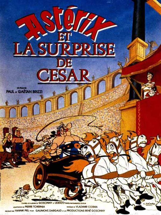 Asterix e a Surpresa de César : Poster Paul Brizzi, Gaëttan Brizzi