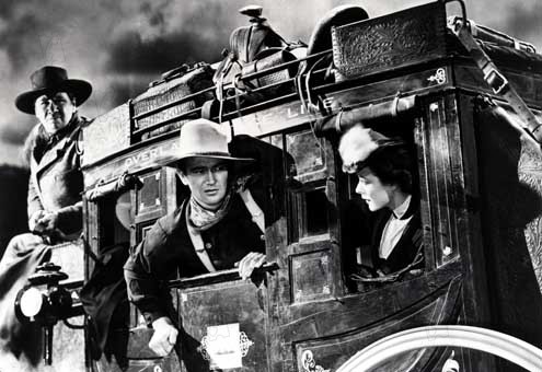 No Tempo das Diligências : Fotos George Bancroft, John Wayne, John Ford