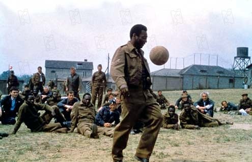Fuga para a Vitória : Foto John Huston, Pelé