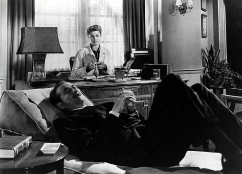 Quando Fala o Coração : Fotos Alfred Hitchcock, Ingrid Bergman