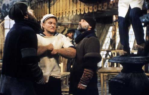 Popeye : Fotos Robin Williams, Robert Altman