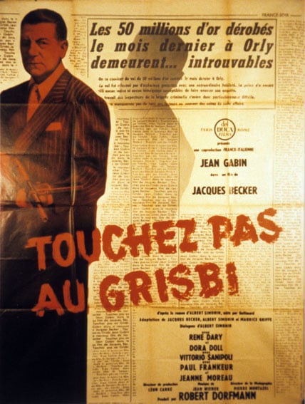 Touchez pas au grisbi : Poster