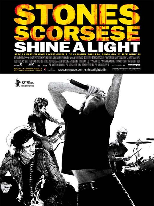The Rolling Stones - Shine a Light : Poster