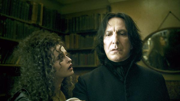 Harry Potter e o Enigma do Príncipe : Fotos Alan Rickman, Helena Bonham Carter