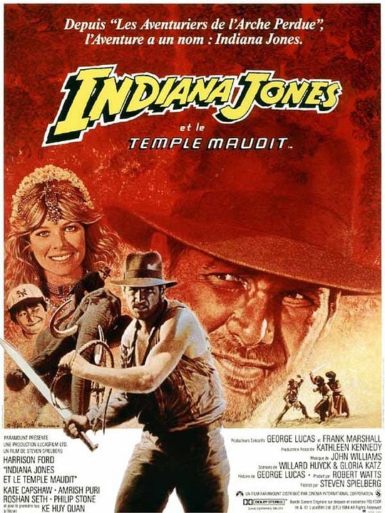 Indiana Jones e o Templo da Perdição : Poster