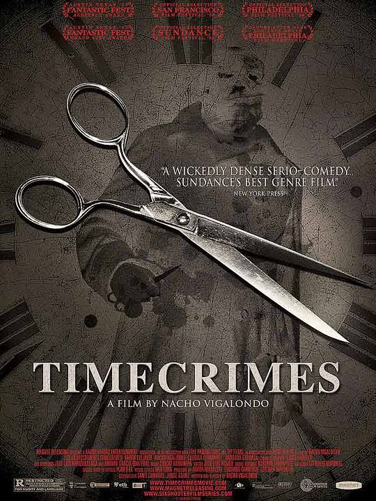 Crimes Temporais : Poster Nacho Vigalondo