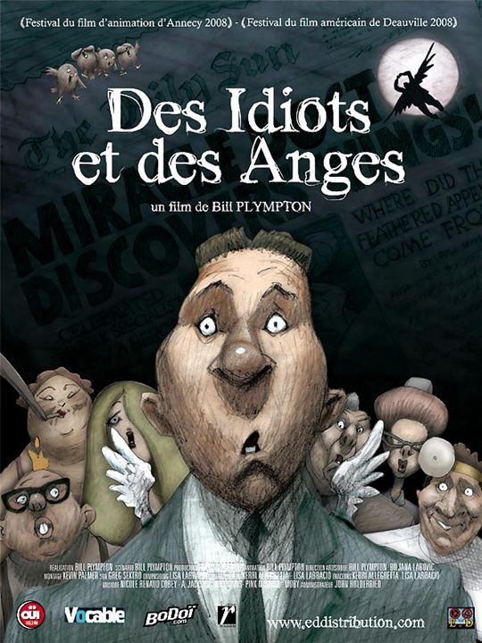 Idiots and Angels : Poster Bill Plympton