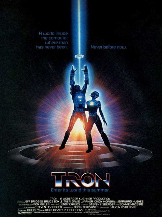 Tron - Uma Odisséia Eletrônica : Poster Steven Lisberger