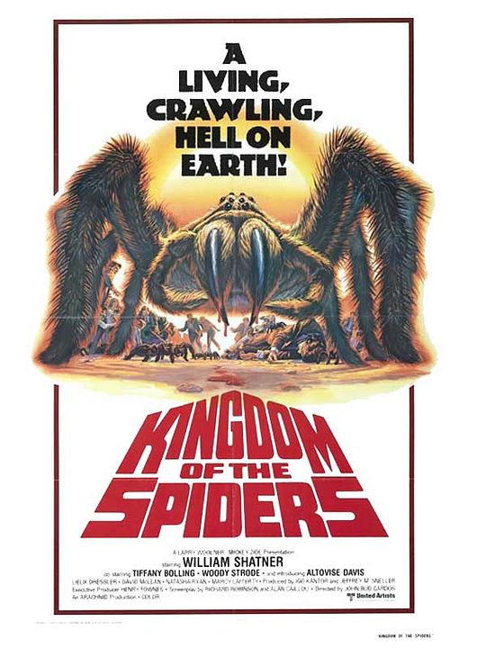 A Maldição das Aranhas : Poster John "Bud" Cardos