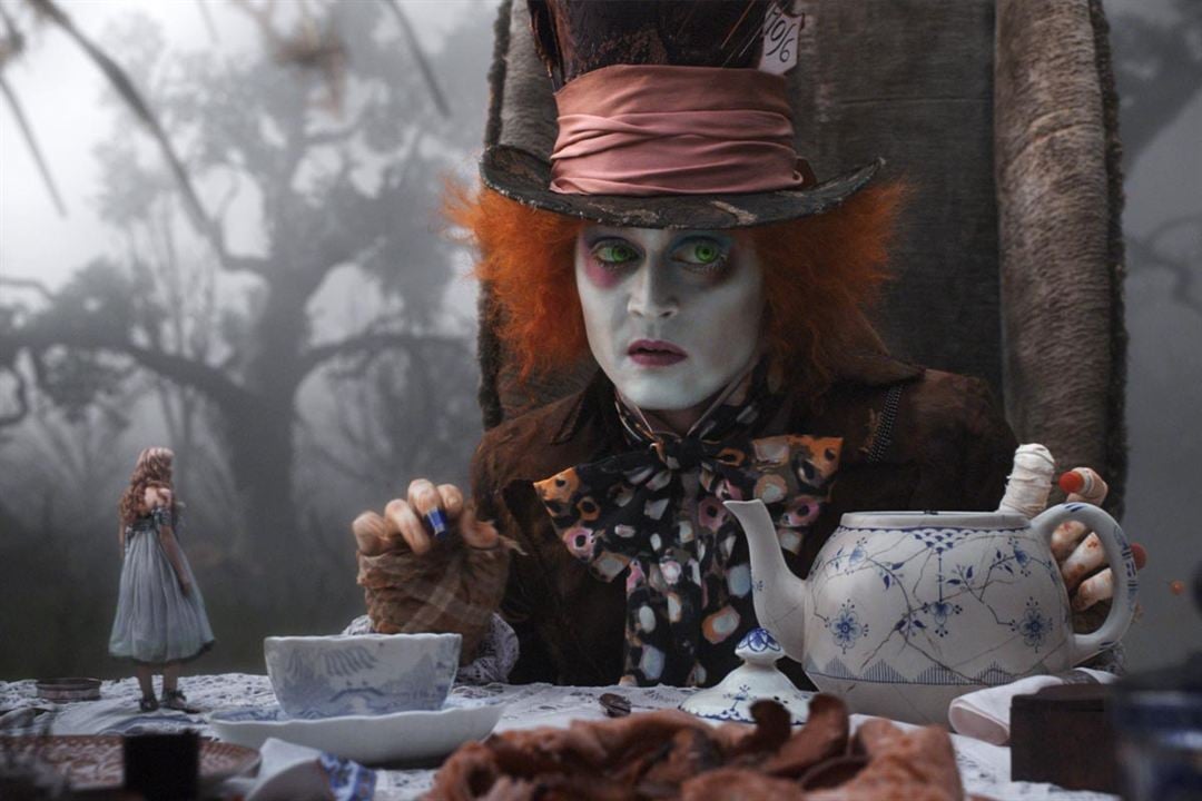 Alice no País das Maravilhas : Fotos Johnny Depp, Mia Wasikowska