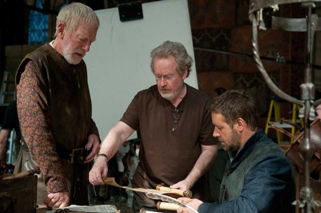 Robin Hood : Fotos Ridley Scott, Russell Crowe, Max von Sydow