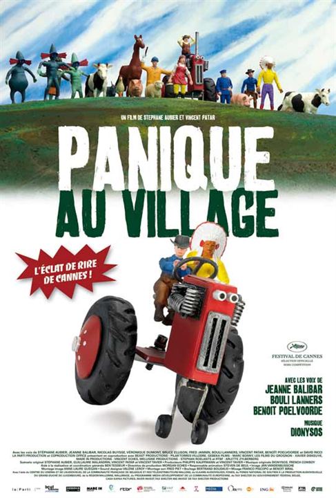 Uma Cidade Chamada Pânico : Poster Stéphane Aubier, Vincent Patar