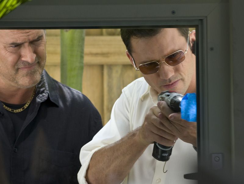 Fotos Jeffrey Donovan, Bruce Campbell