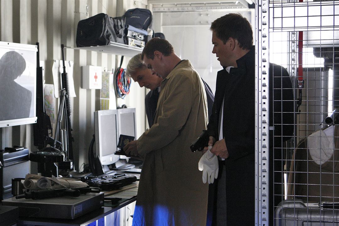 Fotos Sean Murray, Mark Harmon, Michael Weatherly