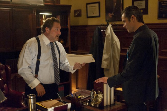 Justified : Fotos Stephen Root, Timothy Olyphant