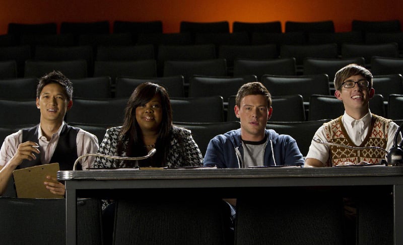 Glee : Fotos Amber Riley, Kevin McHale, Harry Shum Jr., Cory Monteith