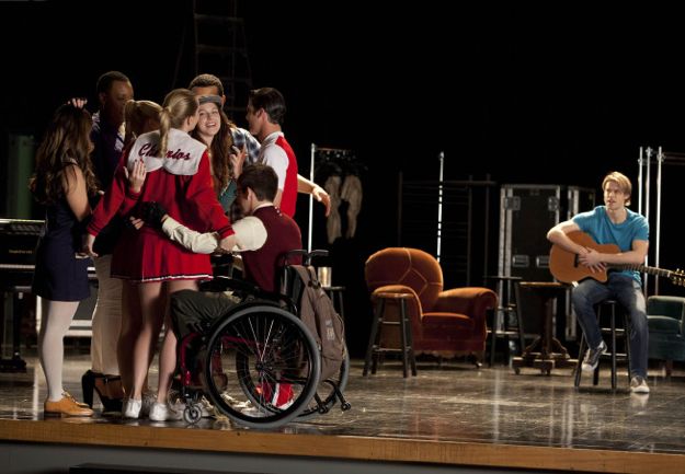 Glee : Fotos Chord Overstreet, Heather Morris