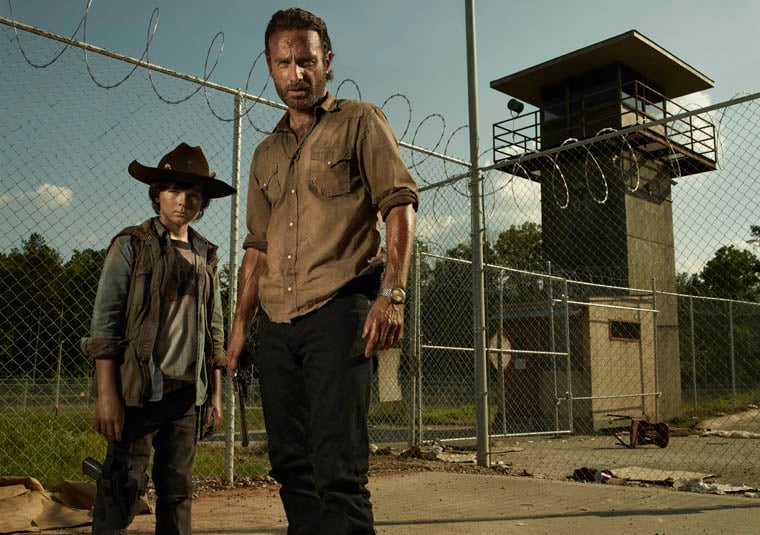 Fotos Andrew Lincoln, Chandler Riggs