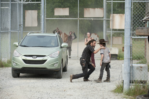 The Walking Dead : Fotos Andrew Lincoln, Chandler Riggs