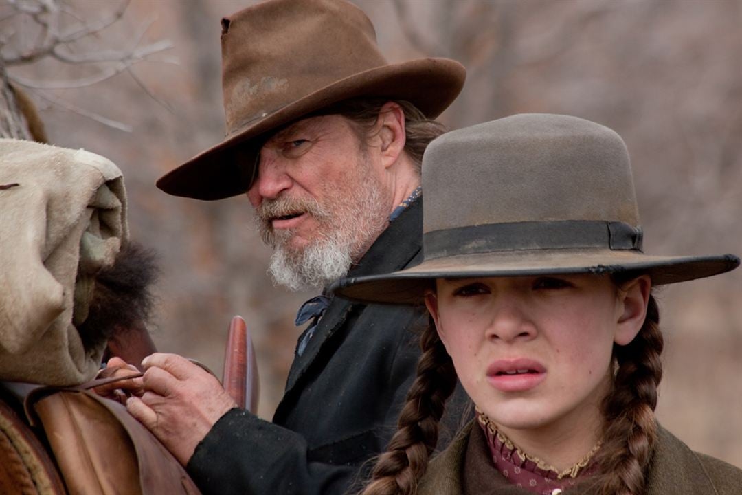 Bravura Indômita : Fotos Hailee Steinfeld, Jeff Bridges