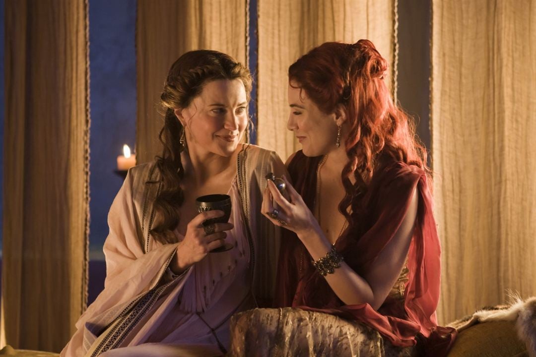 Spartacus: Gods of the Arena : Fotos Lucy Lawless, Jaime Murray