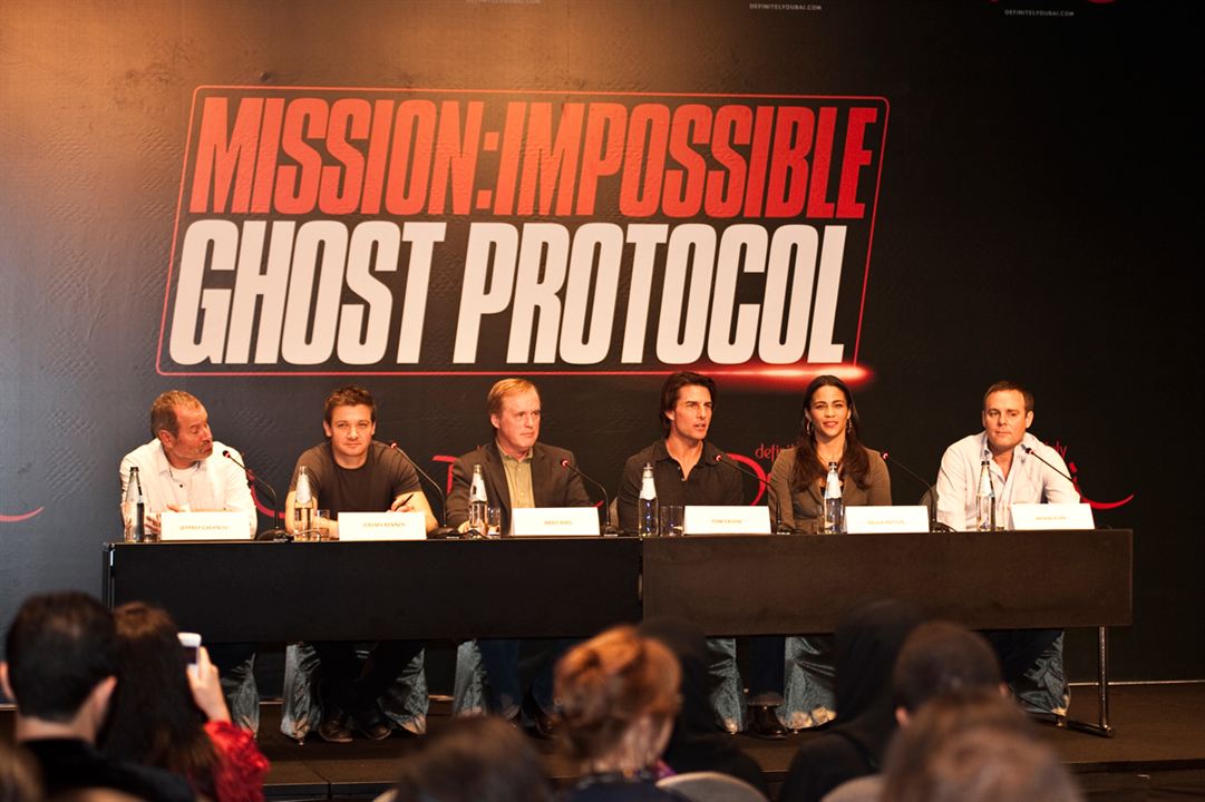 Missão Impossível - Protocolo Fantasma : Fotos Paula Patton, Tom Cruise, Brad Bird, Jeremy Renner