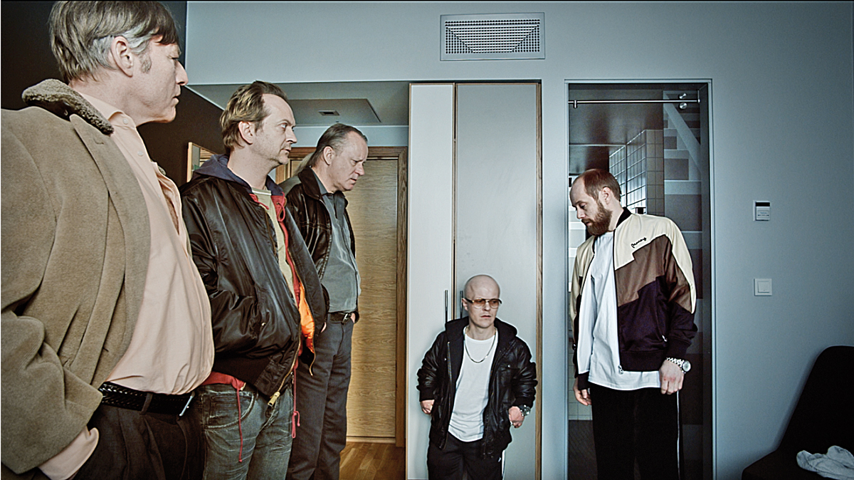 Fotos Stellan Skarsgård, Gard B. Eidsvold, Bjorn Floberg, Hans Petter Moland