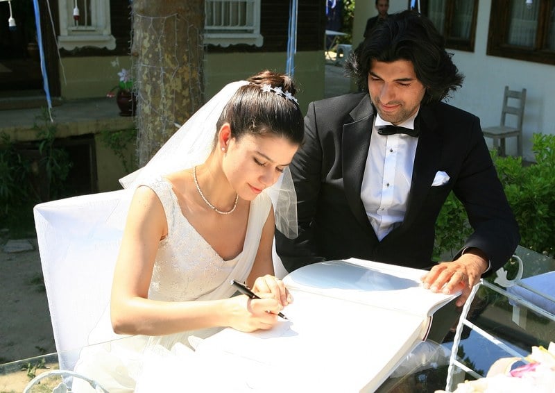 Fotos Engin Akyürek, Beren Saat