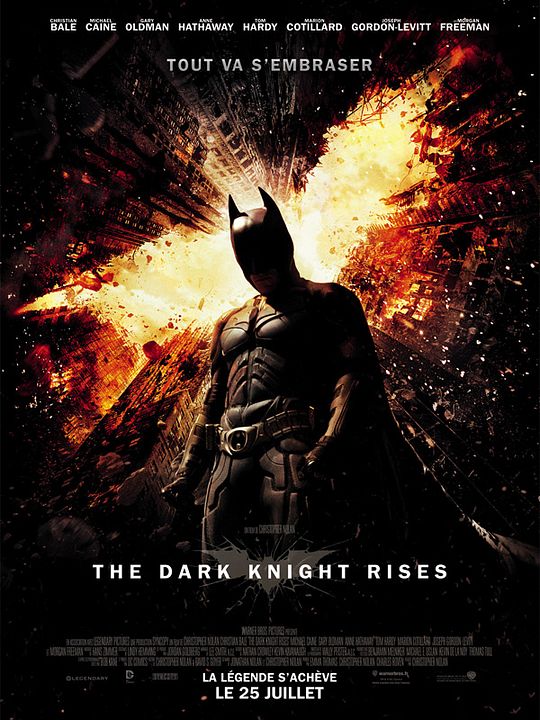 Batman - O Cavaleiro das Trevas Ressurge : Poster