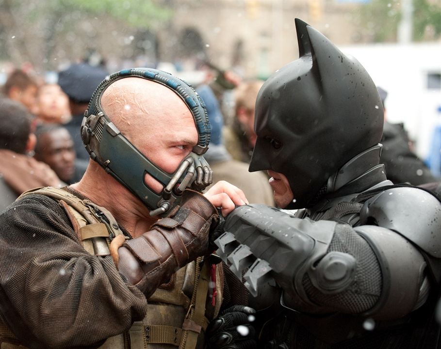 Batman - O Cavaleiro das Trevas Ressurge : Fotos Tom Hardy, Christian Bale