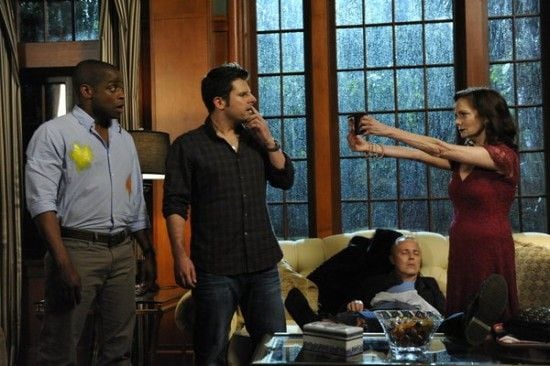 Psych : Fotos Lesley Ann Warren, James Roday Rodriguez, Dule Hill