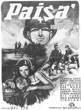 Paisà : Poster