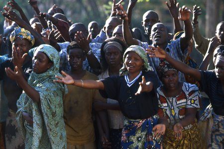 Tiros em Ruanda : Fotos