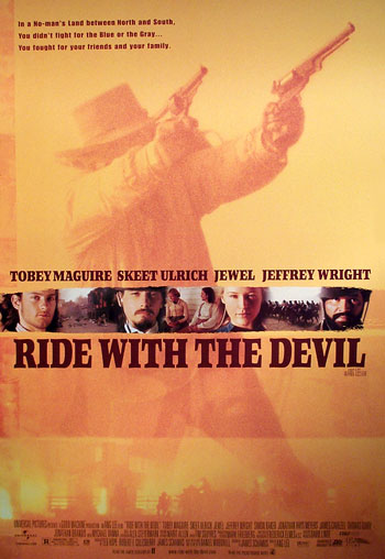 Cavalgada com o Diabo : Poster
