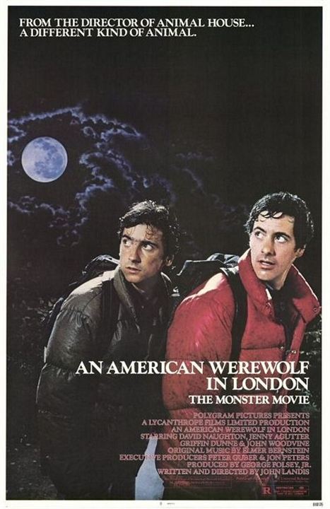Um Lobisomem Americano em Londres : Poster