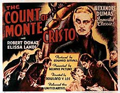 O Conde de Monte Cristo : Poster