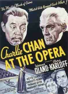 Charlie Chan na Ópera : Poster