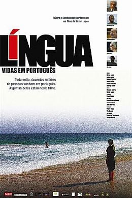 Língua - Vidas em Português : Poster