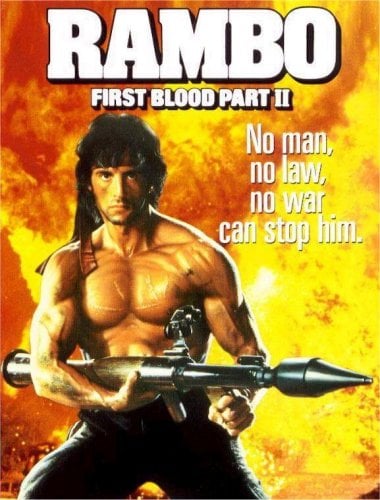 Rambo 2 - A Missão : Poster