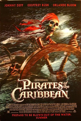 Piratas do Caribe - A Maldição do Pérola Negra : Poster