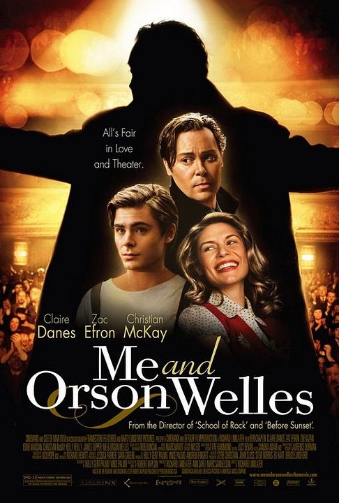 Eu e Orson Welles : Poster