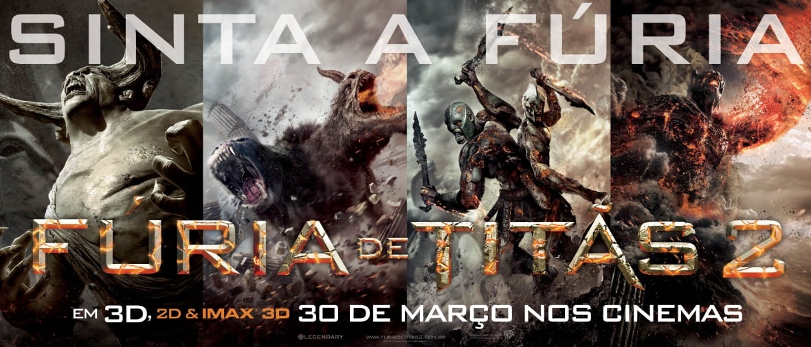 Fúria de Titãs 2 : Poster