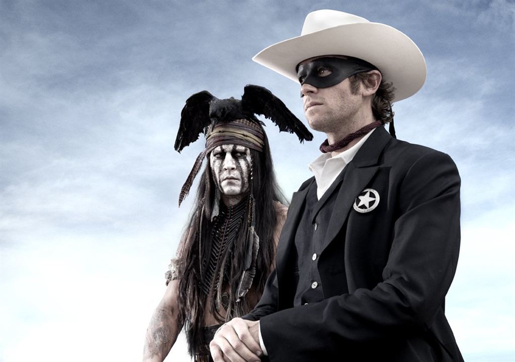 O Cavaleiro Solitário : Fotos Johnny Depp, Armie Hammer