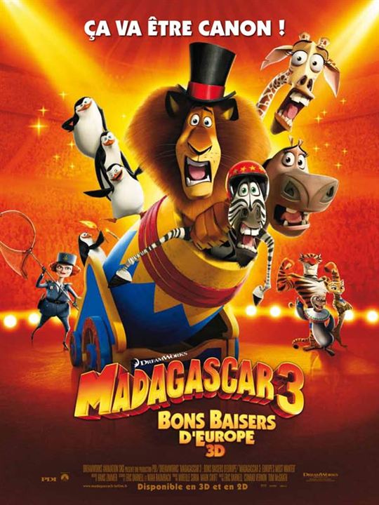 Madagascar 3 - Os Procurados : Poster
