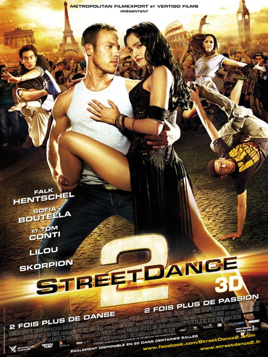 Street Dance - Duas Vezes Mais Quente : Poster Max Giwa, Dania Pasquini, Falk Hentschel