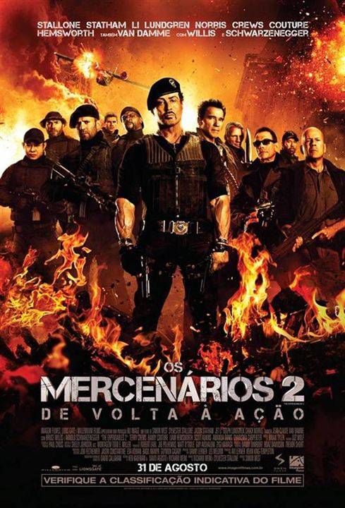 Os Mercenários 2 : Poster
