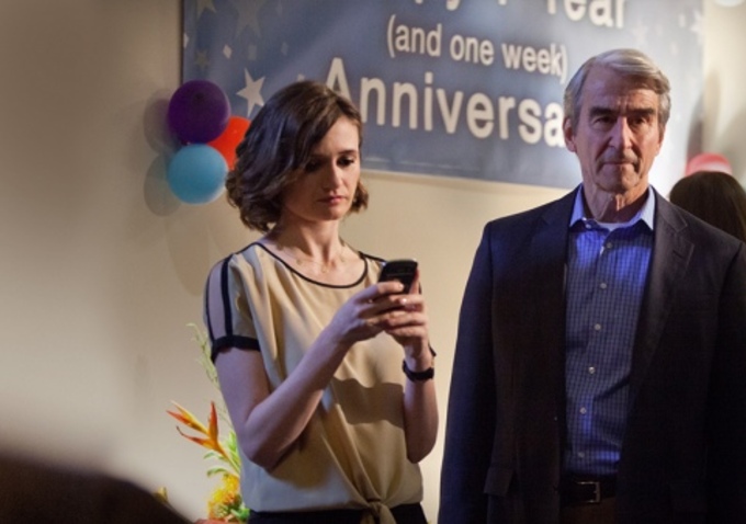 The Newsroom : Fotos Emily Mortimer, Sam Waterston